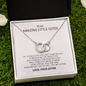 To My Amazing Little Sister Necklace Gift | Sister Gifts Little Sister | Birthday Gift for Little Sister | Jewelry Gift for Sister Necklace Card