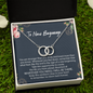 To New Beginnings Pair Necklace Gift | Divorce Gift | I Do I Did I'm Done Necklace | Clean Slate Charm Necklace | Fresh Start Gift For Her