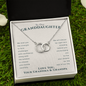 To Our Granddaughter Live Your Dreams Pair Necklace | Gift From Grandma & Grandpa | Granddaughter Birthday, Granddaughter Graduation