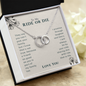 To My Ride Or Die Best Friend Pair Necklace | BFF, Best Friend, Unbiological Sister, Birthday Gifts, Best Friend Gift
