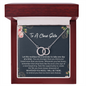 To A Clean Slate Pair Necklace Gift | Divorce Gift | I Do I Did I'm Done Necklace | Clean Slate Charm Necklace | Fresh Start Gift For Her