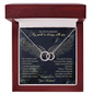 In Loving Memory Of My Husband Pair Necklace | Husband Memorial Necklace, A Piece of My Heart is in Heaven, Loss of Husband, In Memory of Husband