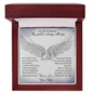 In Loving Memory Of My Sister Pair Necklace | Sister Memorial Necklace, A Piece of My Heart is in Heaven, Loss of Sister, In Memory of Sister