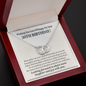 50th Birthday Pair Necklace Gift For Her | Meaningful 50th Birthday Necklace | Interlocking Circles | Sterling Silver Jewelry