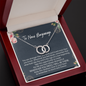 To New Beginnings Pair Necklace Gift | Divorce Gift | I Do I Did I'm Done Necklace | Clean Slate Charm Necklace | Fresh Start Gift For Her