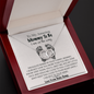 To My Amazing Mama To Be I Am On The Way Pair Necklace Gift | Message From Baby Bump | Gift for First Time Mom | Gift for Mom to Be Necklace