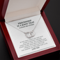 Funny Gift for Best Friend Pair Necklace, Sister Gift, To A Friendship That Cannot Be Untied, Funny Birthday Gift Idea