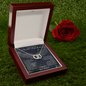 In Loving Memory Of My Husband Pair Necklace | Husband Memorial Necklace, A Piece of My Heart is in Heaven, Loss of Husband, In Memory of Husband
