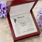 To My Niece, Live Your Dreams Pair Necklace | Gift for Niece from Aunt | Niece Birthday, Graduation, Christmas Present