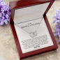 To My Beautiful Little Sister Necklace Gift | Sister Gifts Little Sister | Birthday Gift for Little Sister | Jewelry Gift for Sister Necklace Card