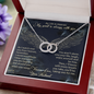 In Loving Memory Of My Husband Pair Necklace | Husband Memorial Necklace, A Piece of My Heart is in Heaven, Loss of Husband, In Memory of Husband