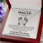 To My Best Friend Congrats On Your Pregnancy Pair Necklace Gift | Congratulatory Gift for First Time Mom | Pregnancy Gift for Best Friend | Gift for Mom to Be Necklace