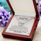 To My Beautiful Mom On My Wedding Day / Mother of the Groom Gift From Groom / Wedding Gift For Mom / Groom Gift To Mom / Mother Of The Groom Necklace