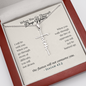 Faith Scripture Necklace for Women, Christian Gifts, Christian Jewelry for Women, Sterling Silver Bible Verse Necklace, Religious Faith Baptism