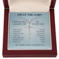 Trust The Lord Keep Faith Cross Necklace - Birthday, Friendship, Faith Cross Necklace Gift