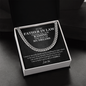 To My Father In Law Cuban Chain Link Gift | Father of the Bride Groom Gift | Gift For Husband's Dad | Thank You For Raising The Man Of My Dreams