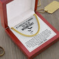 You Are My Wednesday Cuban Chain Necklace, Valentine's Day Gift For Boyfriend, To My Boyfriend Cuban Link Chain