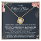 Mother In Law Wedding Gift From Bride, Mother of the Groom Necklace, Future Mother in Law Wedding Gift