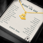 To My Ride Or Die Best Friend Anchor Necklace | Best Friend Birthday Gifts, Best Friend Gift