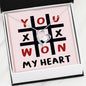 You Won My Heart Necklace, Valentine Gift For Her