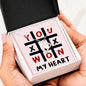 You Won My Heart Necklace, Valentine Gift For Her
