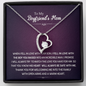 To My Boyfriend's Mom I Fell In Love With The Boy You Raised Forever Love Necklace | Boyfriend's Mom Gift from Girlfriend | Mother's Day, Christmas, & Birthday GiftTo My Boyfriend's Mom I Fell In Love With The Boy You Raised Forever Love Necklace | Boyf