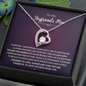 To My Boyfriend's Mom Thankful To Have You Both In My Life Forever Love Necklace | Boyfriend's Mom Gift from Girlfriend | Mother's Day, Christmas, & Birthday Gift