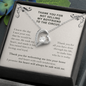 Thank You For Welcoming Me Into Your Home Forever Love Necklace | Boyfriend's Mom Gift from Girlfriend | Mother's Day, Christmas, & Birthday Gift