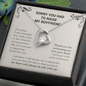 Sorry You Had To Raise My Boyfriend Forever Love Necklace | Boyfriend's Mom Gift from Girlfriend | Mother's Day, Christmas, & Birthday Gift