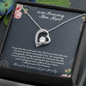To My Amazing New Mom Forever Love Necklace | Daughter-in-Law Gift for Mother-in-Law | Gift to Mother-in-Law