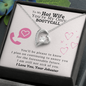 To My Hot Wife You'Re My Only Booty Call Heart Necklace | Sarcastic Funny Valentine's Gift For Her