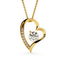 To My Mom Know You Mean The World To Me Forever Love Necklace | Gift to Mom from Daughter / Son | Mother's Day Gift for Mother