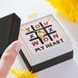 You Won My Heart Necklace, Valentine Gift For Her