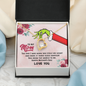 To My Mom Funny Happy Mother's Day Forever Love Necklace | Gift to Mom from Daughter/Son | Mother's Day Gift Set to Mother