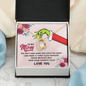 To My Mom Funny Mother's Day Forever Love Necklace | Gift to Mom from Daughter / Son | Mother's Day Gift Set to Mother