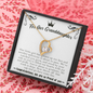 For Our Granddaughter, We Are Proud Of You Graduation Love Necklace | Graduation Gift From Grandma, Grandpa, Grandparents