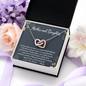 Mother and Daughter Connected Forever Necklace, Mother's Day Gift for Mom from Daughter, Mom Birthday Gift, Mom Necklace, Mother's Day Gift