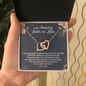 To My Amazing Sister In Law Interlocked Heart Necklace | Sister in Law Gift, Sister in Law Necklace