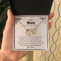 To My Mom You Are My Sunshine Sad Happy Tears Necklace | Mom Gift From Son and Daughter | Mothers Day Gift