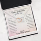 To Our Amazing Daughter, Class Of 2021 Graduation Gift from Mom & Dad Necklace
