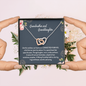 Grandmother & Granddaughter A Special Bond Interlocking Hearts Necklace | Grandmother Birthday, Christmas, & Mother's Day Gift | Gift for Grandmother Granddaughter