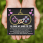 To My Gaming Partner, I Would Pause My Game For You Interlocker Heart Necklace | Valentine's Gift For Girlfriend, Wife | Gaming Couple