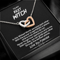 To My Best Witch We Have Each Other Double Heart Necklace | Best Witches Necklace: Gift for Coven Sisters, Celestial Sisters