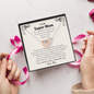 To My Super Mom You Are My Shining Star Necklace | Mom Gift From Son and Daughter | Mothers Day Gift