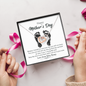 Happy Mother's Day Necklace from Your Baby Bump Interlocking Hearts Necklace | I cant wait to meet you Gift from Baby | First Mother's Day Gift