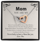 To My Mom You Are My Everything Necklace | Mom Gift From Son and Daughter | Mothers Day Gift