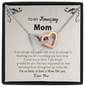 To My Mom I Am Grateful For You Necklace | Mom Gift From Son and Daughter | Mothers Day Gift