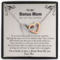 To My Bonus Mom You Are My Sunshine Necklace | Step-Mom Gift From Son | Step-Mom Gift From Daughter | Mothers Day Gift