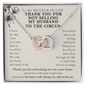 Funny Mother in Law Gift Interlocking Hearts Necklace | Mothers Day Gifts for Mother in Law - Mother in Law Wedding Gift