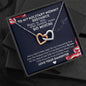To My Military Mommy, Distance Means So Little Necklace, Military Mom Gift from Daughter